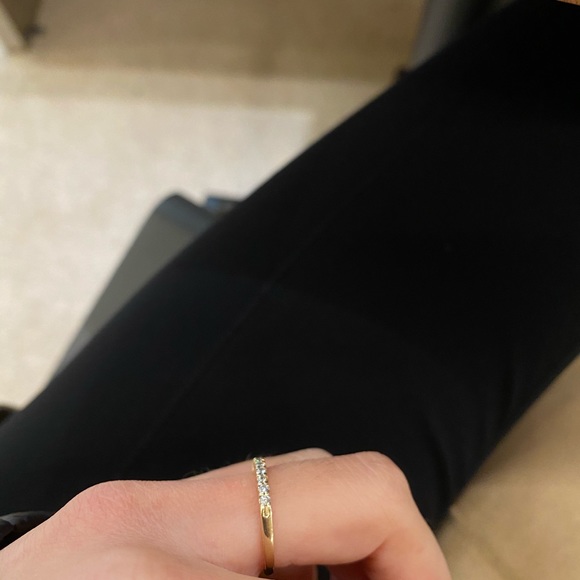 18k yellow gold wedding band - Picture 3 of 4